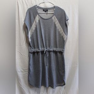 Gray dress or pool cover up